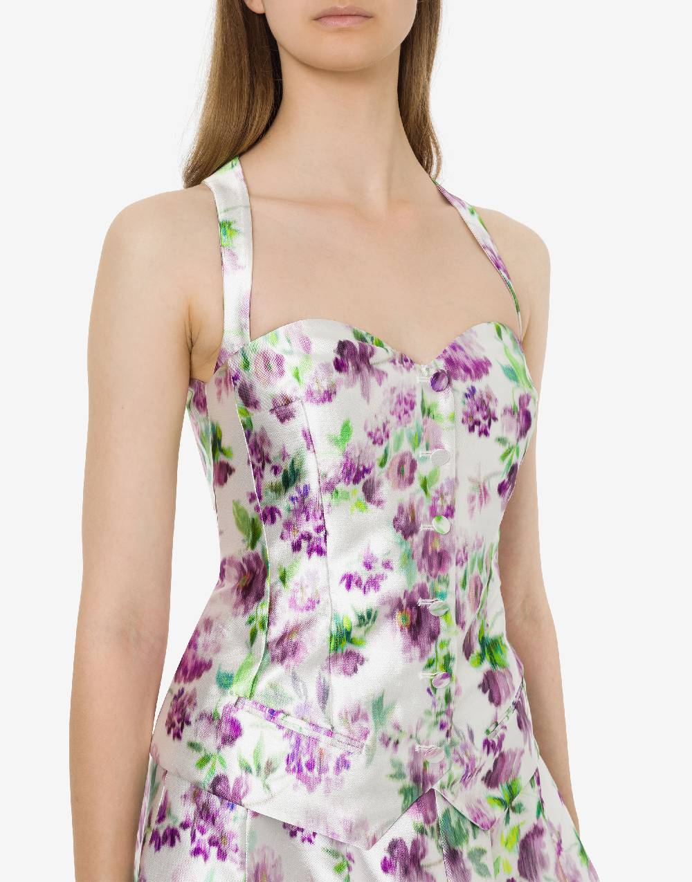 Philosophy Di Lorenzo Serafini Top in radzmir con stampa fiori Moda