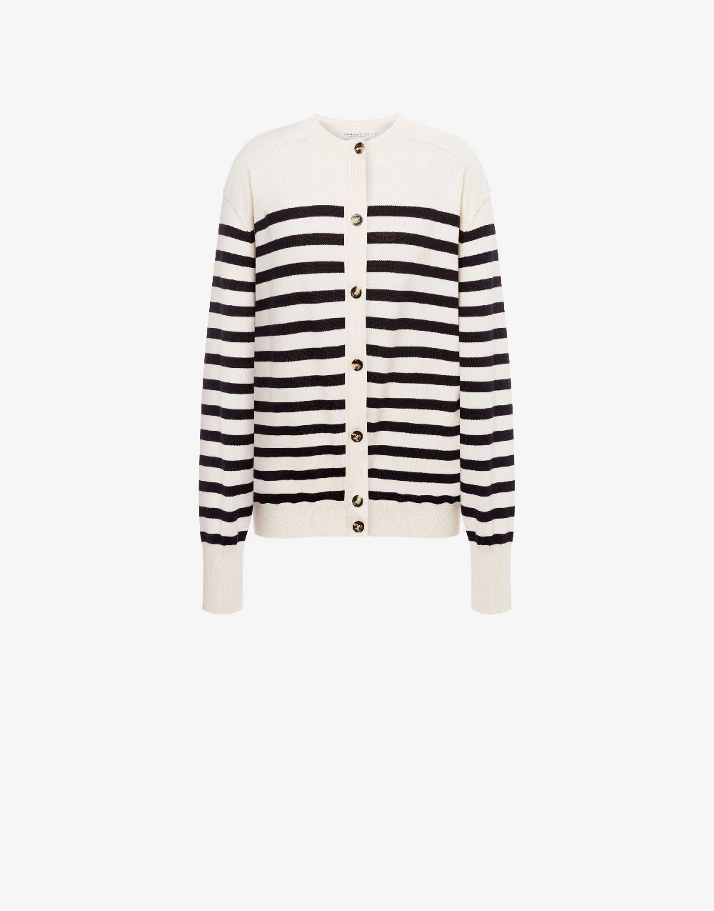 Philosophy Di Lorenzo Serafini Cardigan a righe in lana e cotone Nuovo