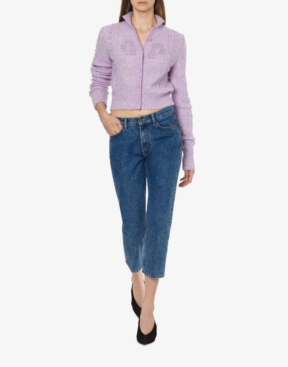 Philosophy Di Lorenzo Serafini Cardigan in baby alpaca e lana Doppia P Qualità