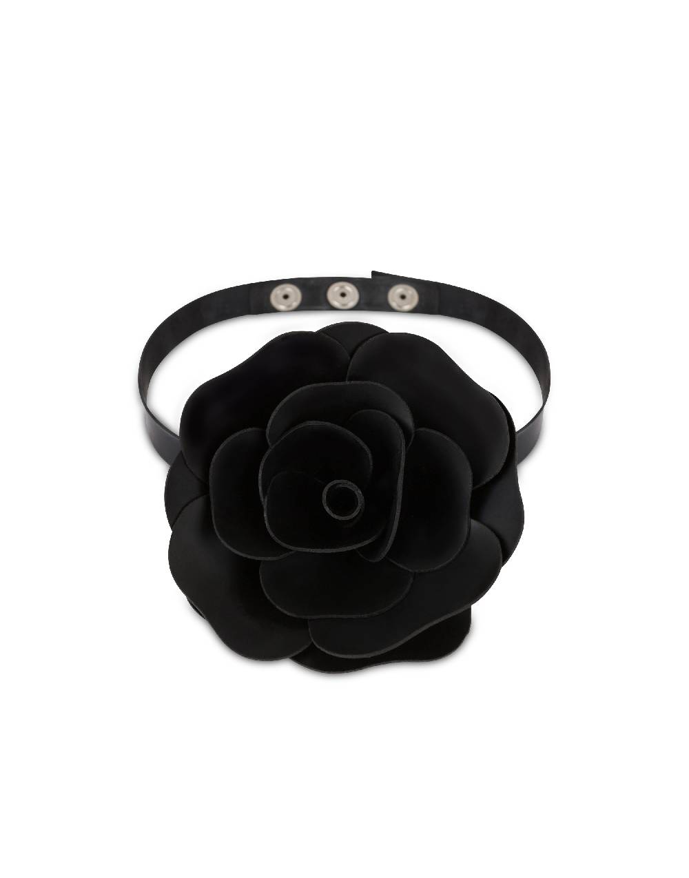 Philosophy Di Lorenzo Serafini Choker con fiore in latex Vendite Flash