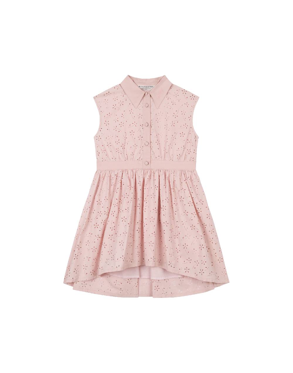 Philosophy Di Lorenzo Serafini Kids abito in cotone con motivo floreale Outlet