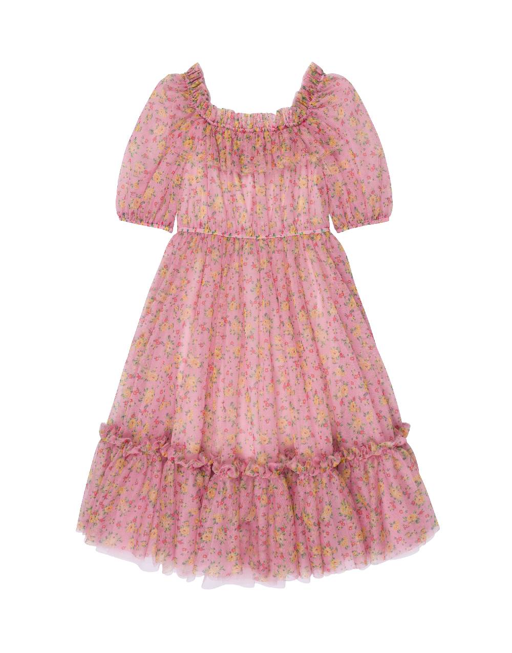 Philosophy Di Lorenzo Serafini Kids abito in tulle con stampa fiori Hotsell