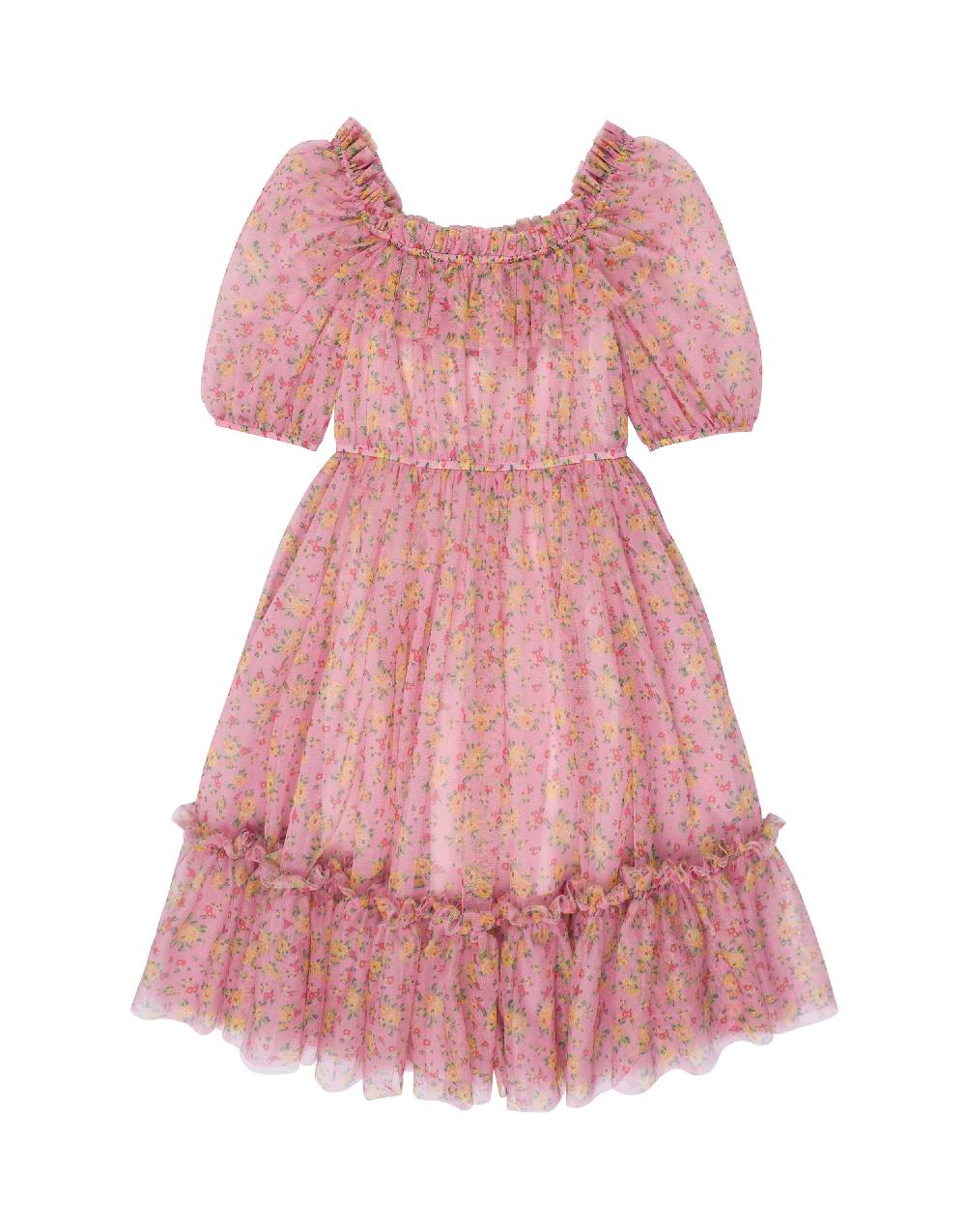 Philosophy Di Lorenzo Serafini Kids abito in tulle con stampa fiori Hotsell