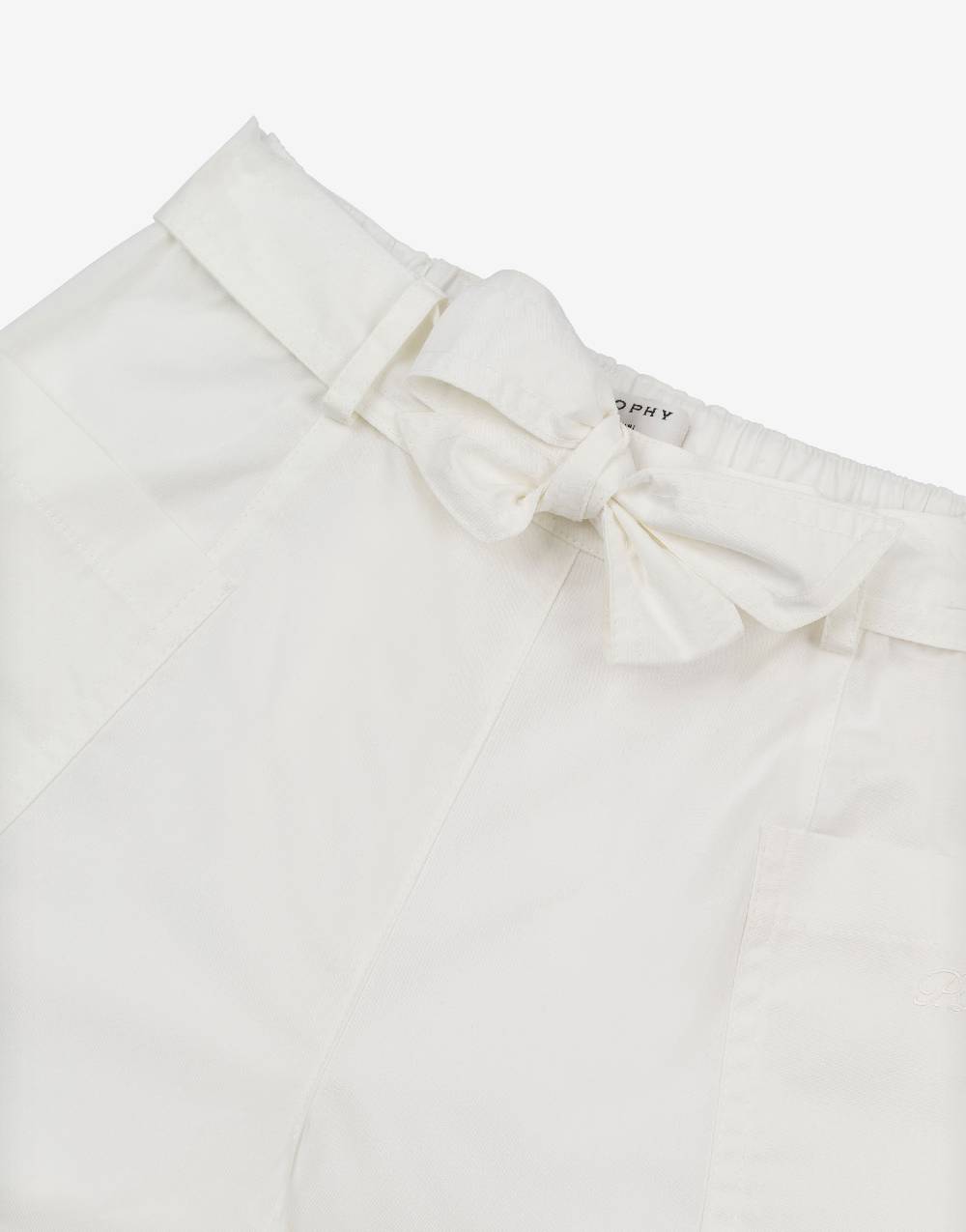 Philosophy Di Lorenzo Serafini Kids bermuda in cotone con fusciacca Vendita Calda