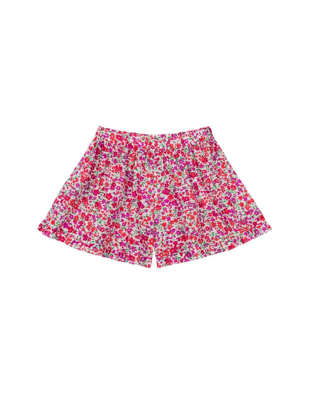 Philosophy Di Lorenzo Serafini Kids short in cotone con stampa fiori Vendita Economica