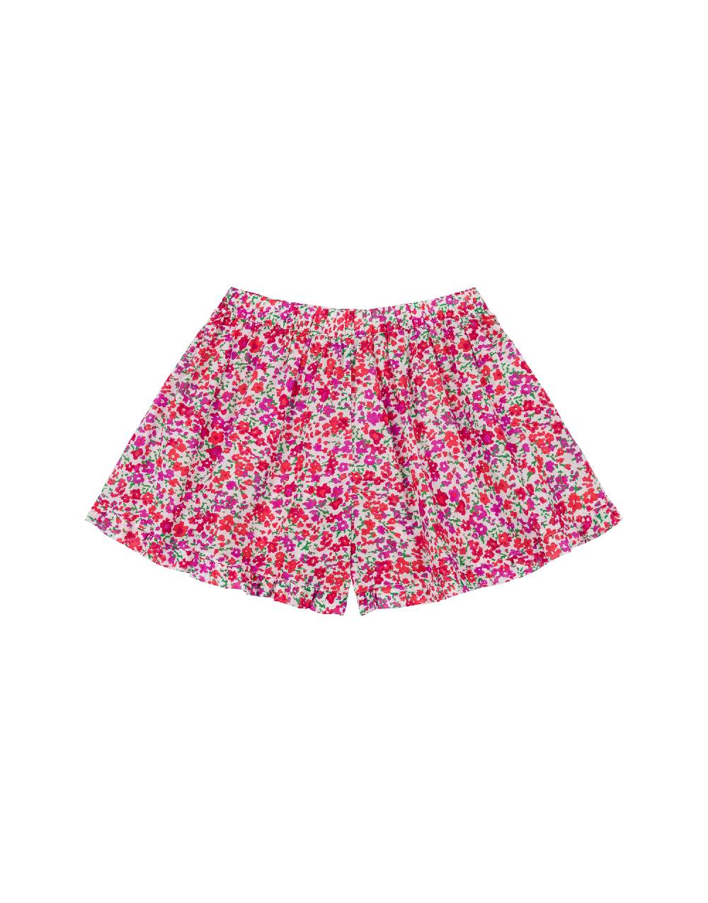 Philosophy Di Lorenzo Serafini Kids short in cotone con stampa fiori Vendita Economica