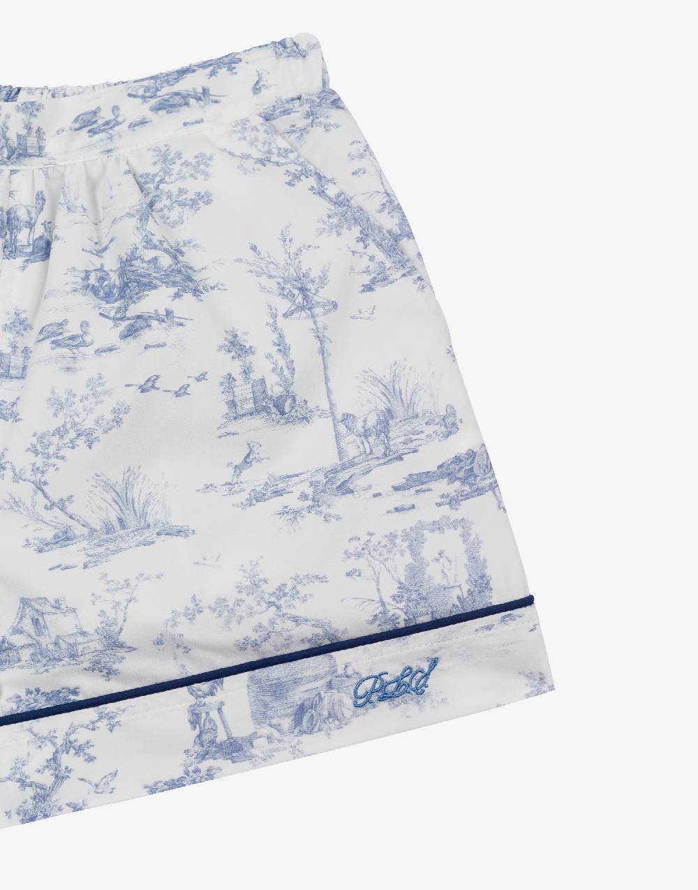 Philosophy Di Lorenzo Serafini Kids bermuda in cotone con stampa Toile de Jouy Saldi Di Fabbrica