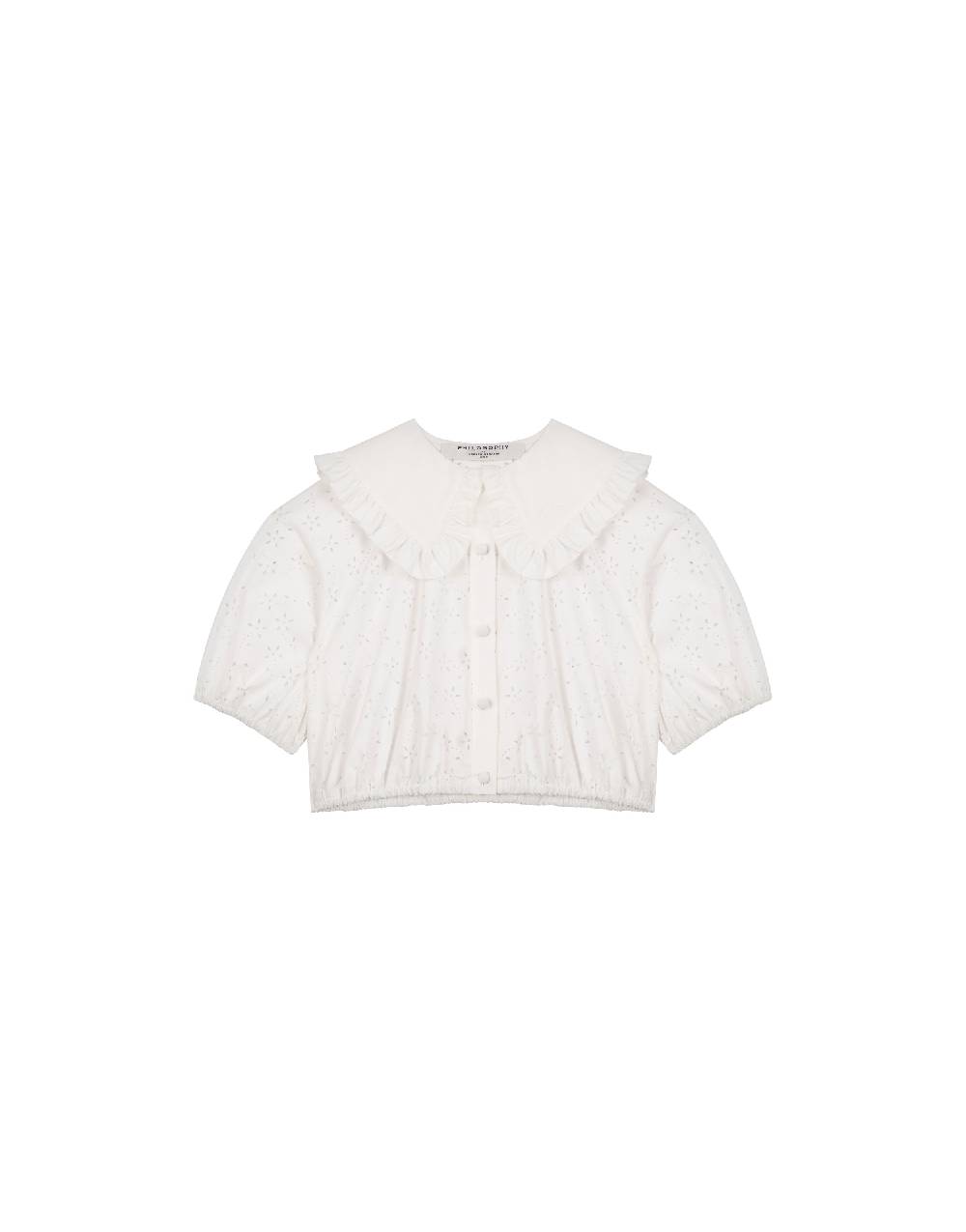 Philosophy Di Lorenzo Serafini Kids camicia in popeline con motivo floreale Vendite Flash
