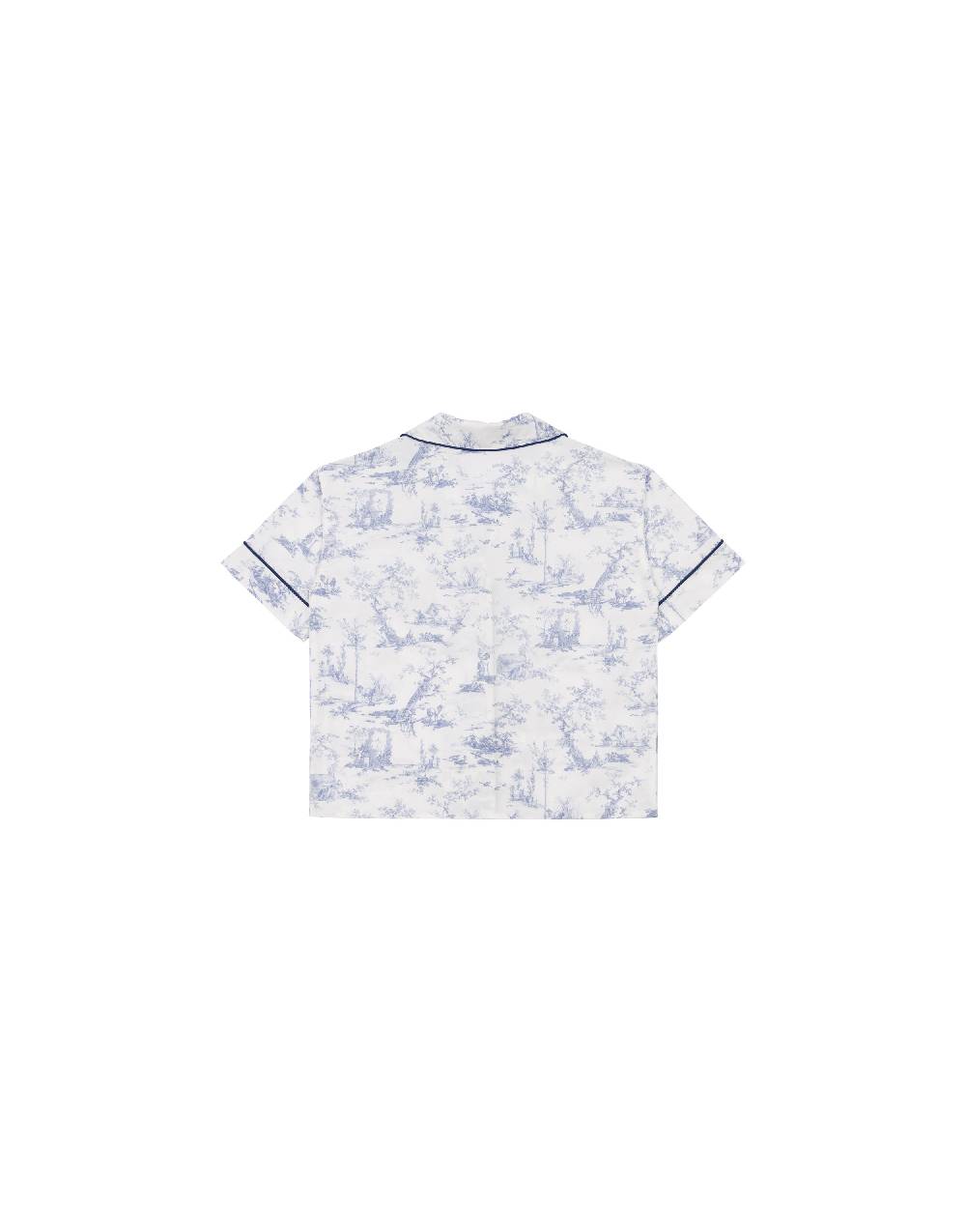 Philosophy Di Lorenzo Serafini Kids camicia in cotone con stampa Toile de Jouy In Saldo