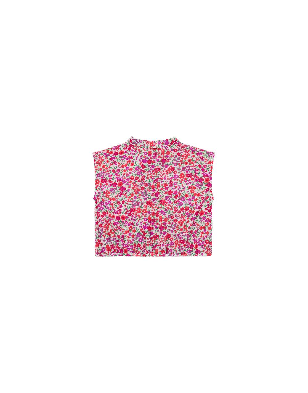 Philosophy Di Lorenzo Serafini Kids top in cotone con stampa fiori Nuova