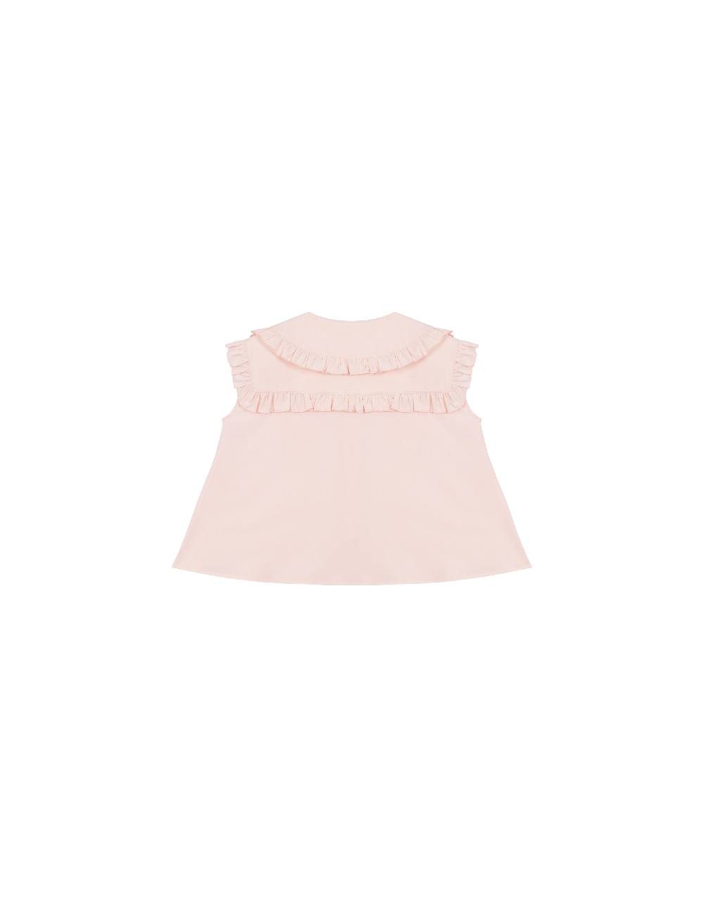 Philosophy Di Lorenzo Serafini Kids top in popeline con maxi colletto Moda