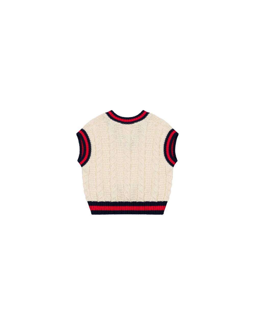 Philosophy Di Lorenzo Serafini Kids gilet in maglia con patch 'doppia P' Promozione