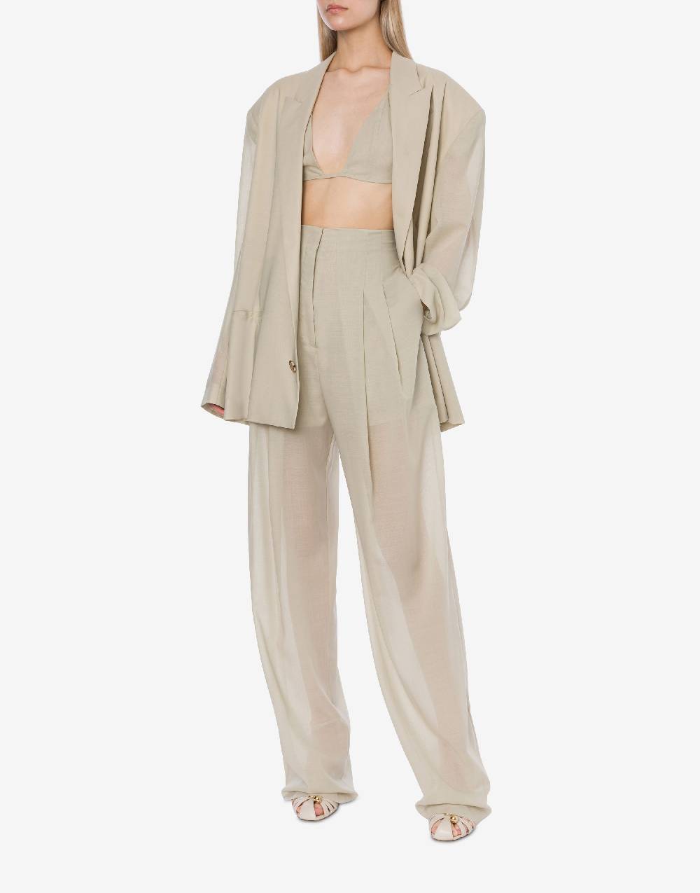 Philosophy Di Lorenzo Serafini Giacca oversize in voile di lana Negozi Online