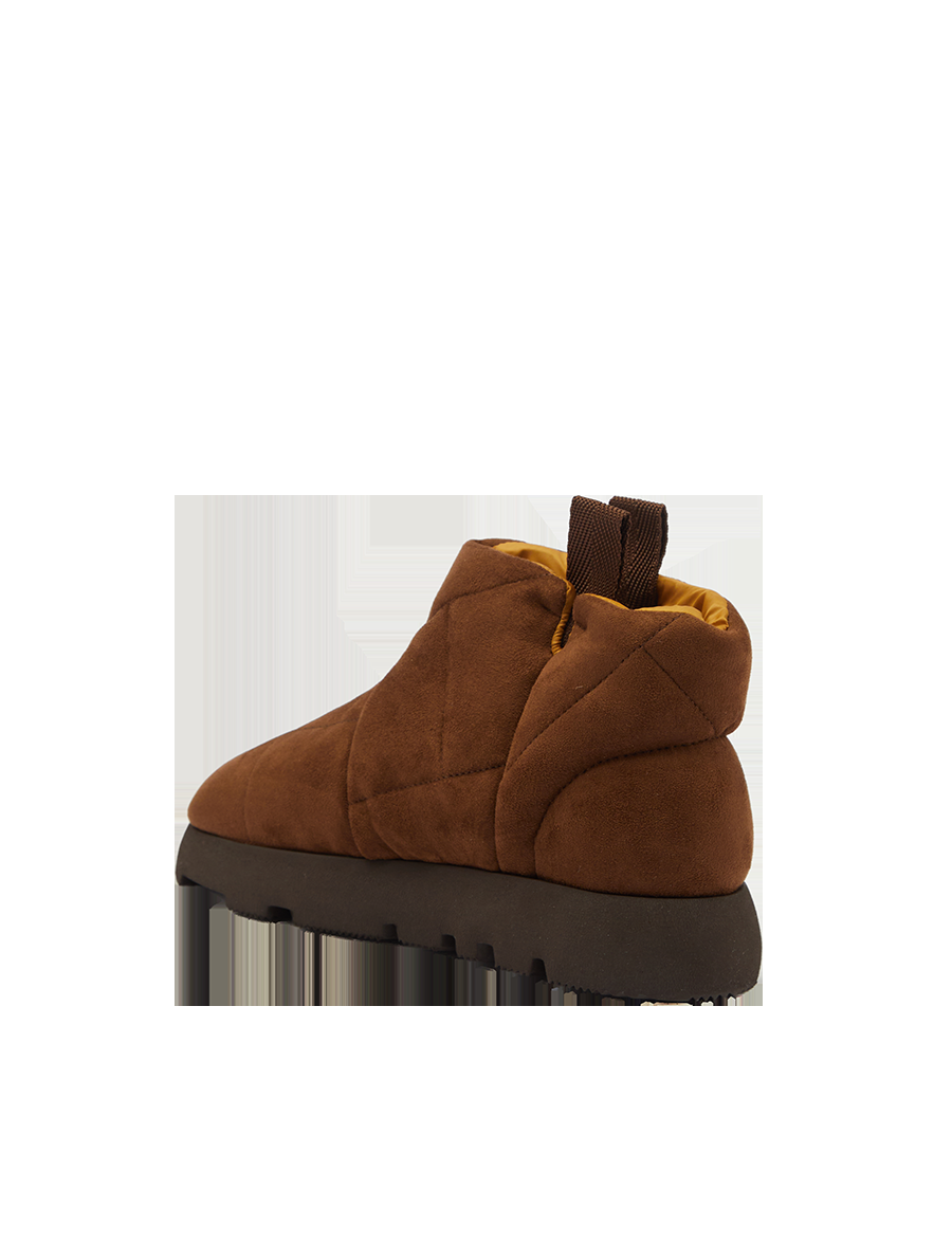 Piumestudio Quadrato Suede Tabacco Prezzo Ridotto