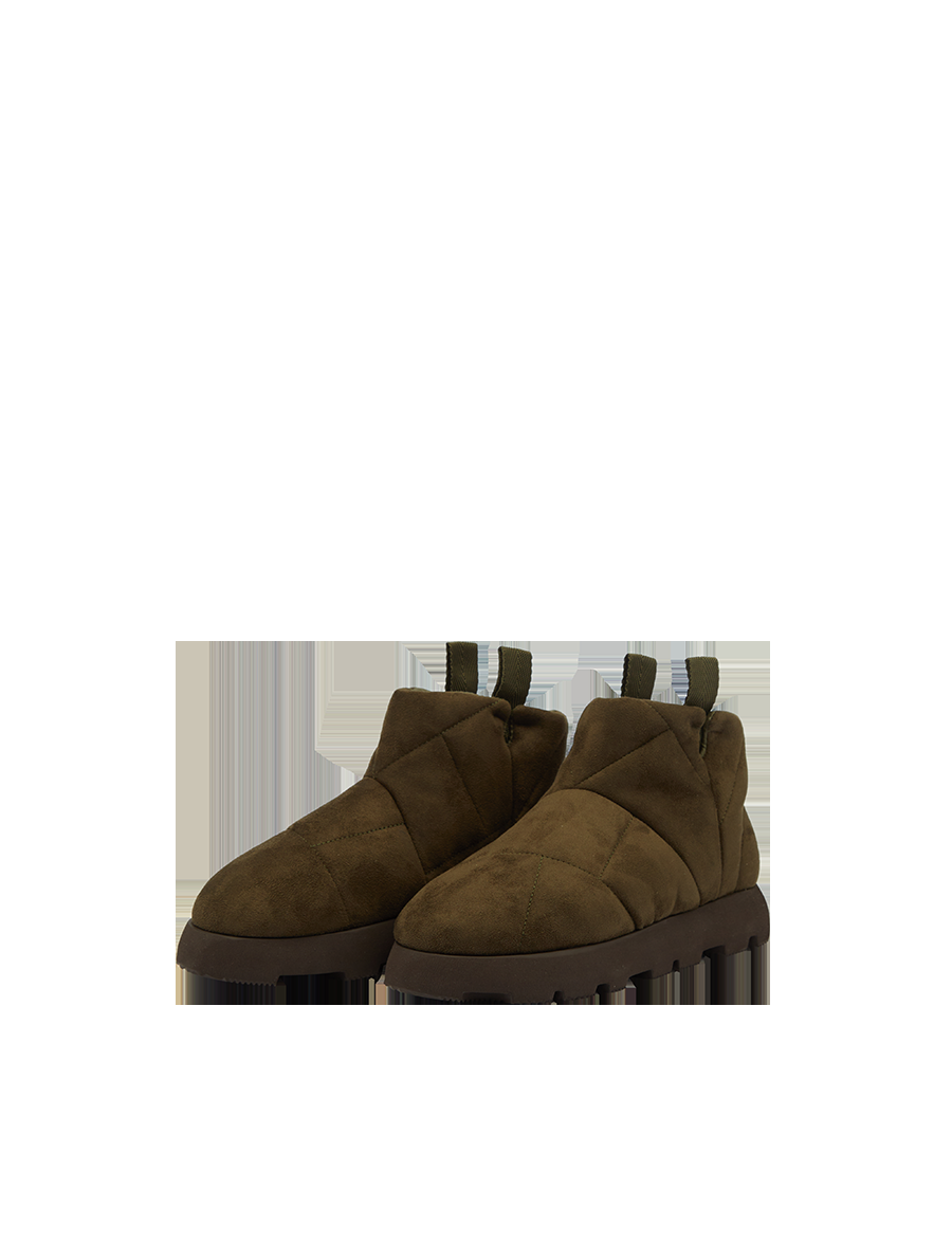 Piumestudio Quadrato Suede Military Sottocosto