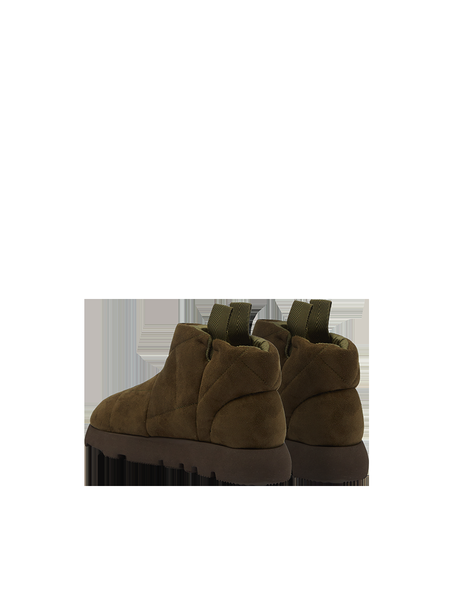 Piumestudio Quadrato Suede Military Sottocosto