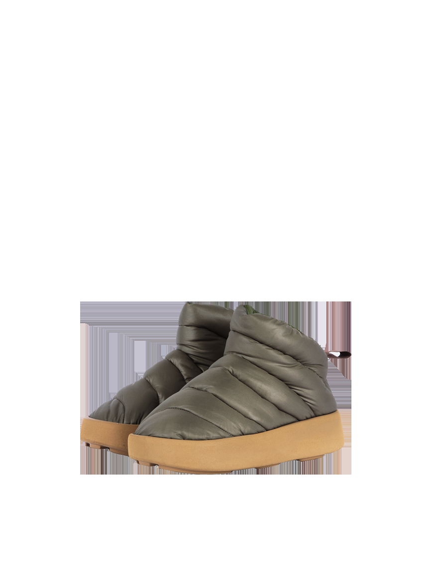 Piumestudio Mezzaluna Nylon Oliva In Linea