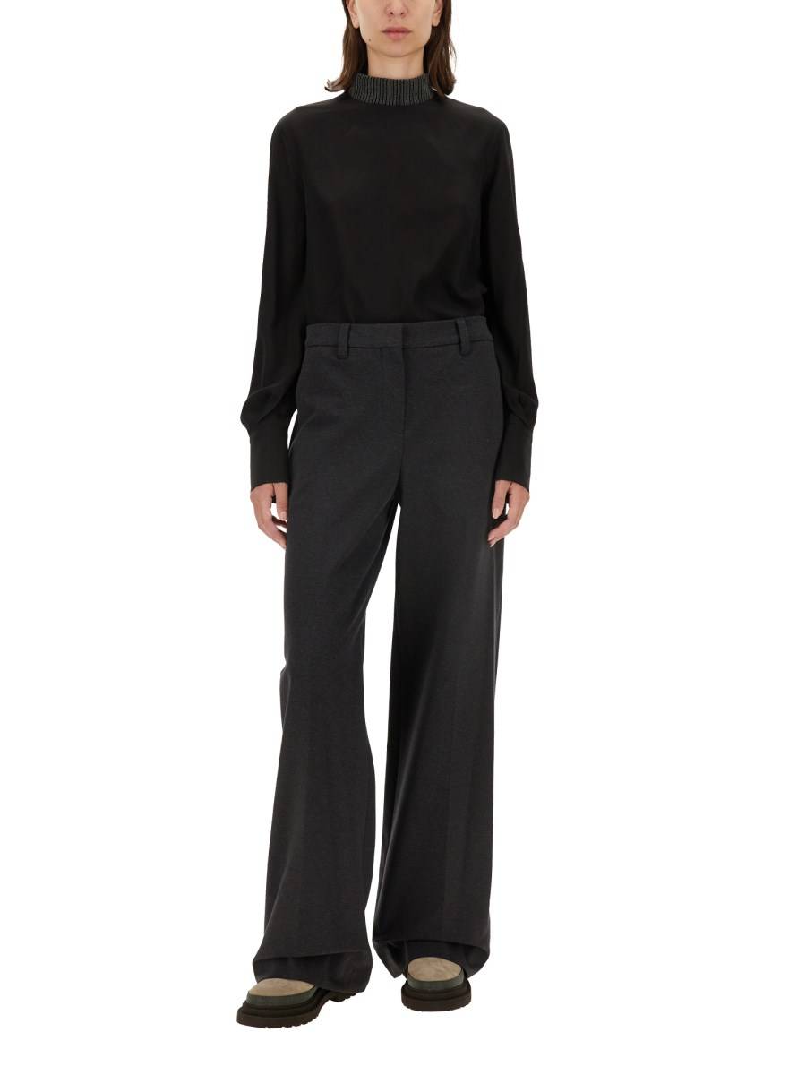 BRUNELLO CUCINELLI PANTALONE WIDE LEG Italy