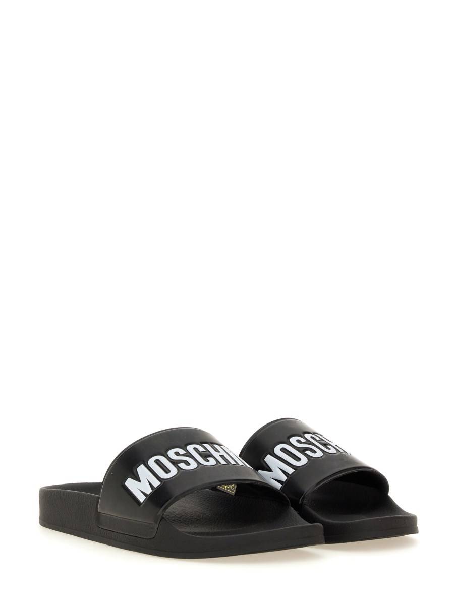 MOSCHINO SANDALO SLIDE CON LOGO Presa