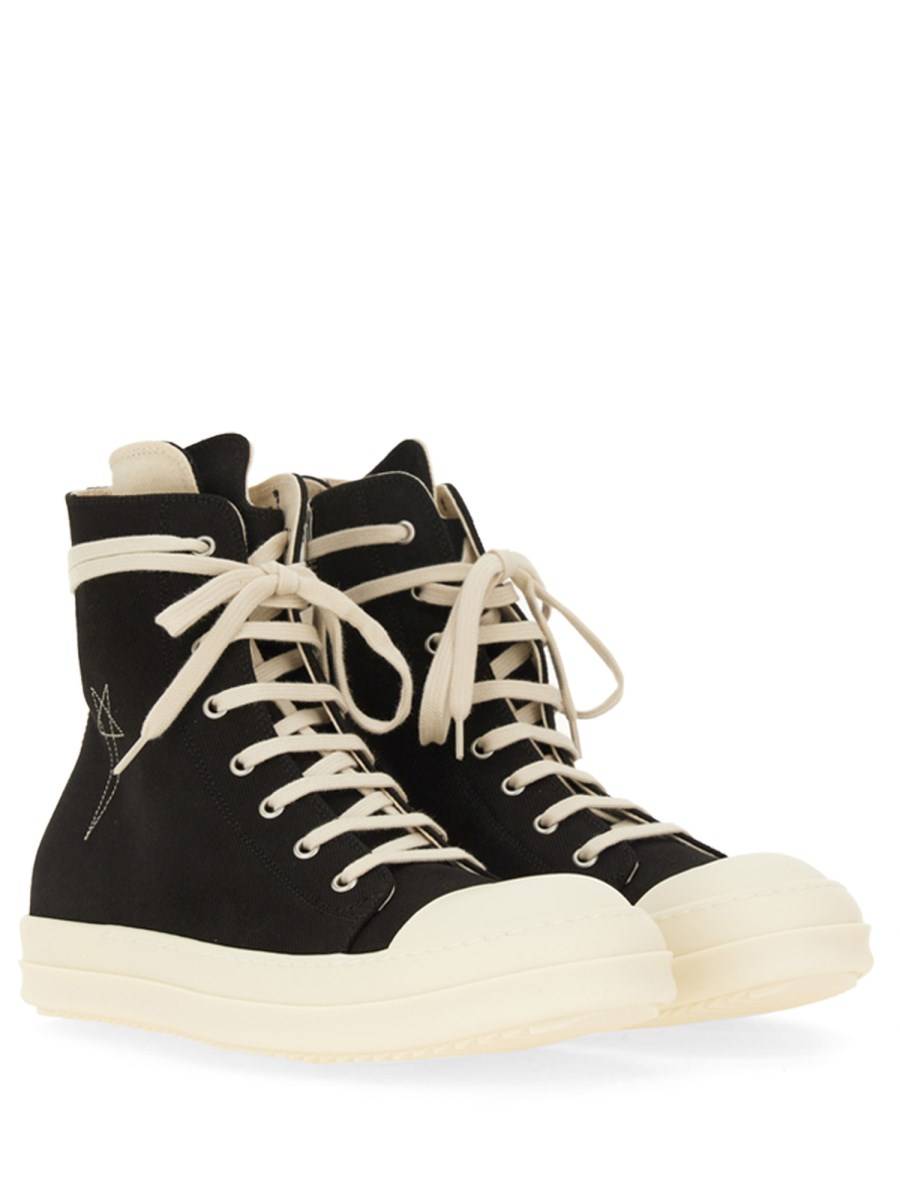 RICK OWENS DRKSHDW SNEAKER ALTA IN DENIM DI COTONE I Più Venduti