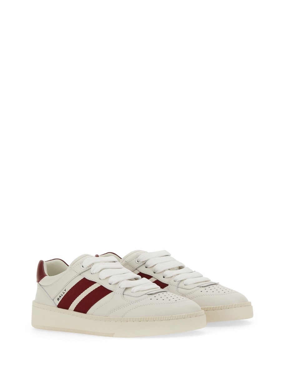 BALLY SNEAKER REBBY IN PELLE Qualità