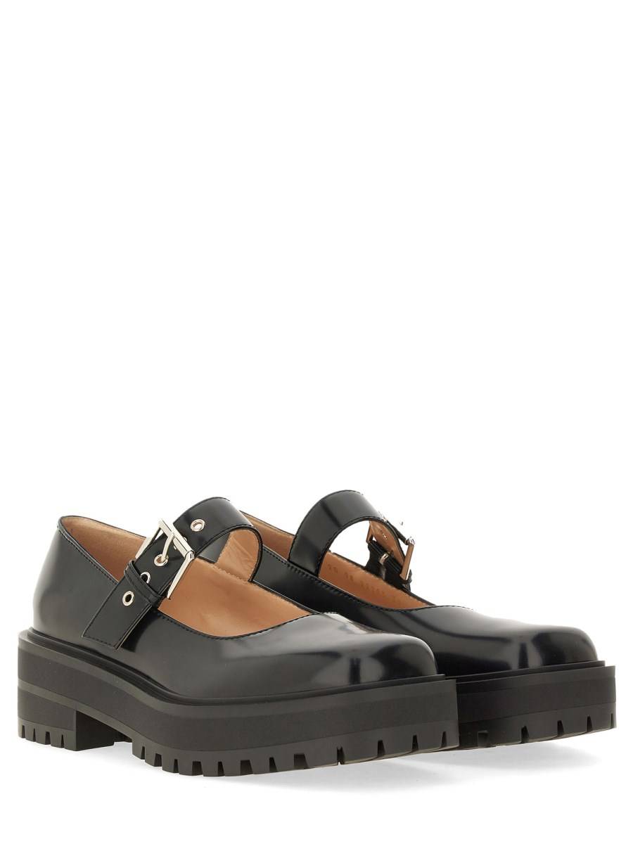 GIANVITO ROSSI SANDALO IN PELLE Pezzi Unici