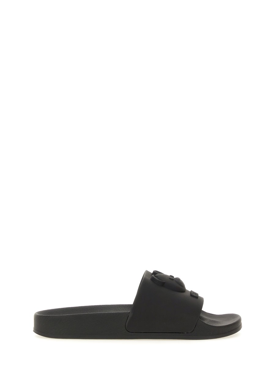 MOSCHINO SANDALO SLIDE TEDDY BEAR