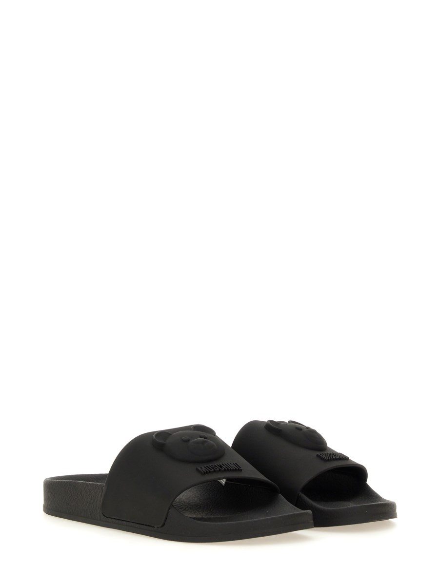 MOSCHINO SANDALO SLIDE TEDDY BEAR Negozi Online