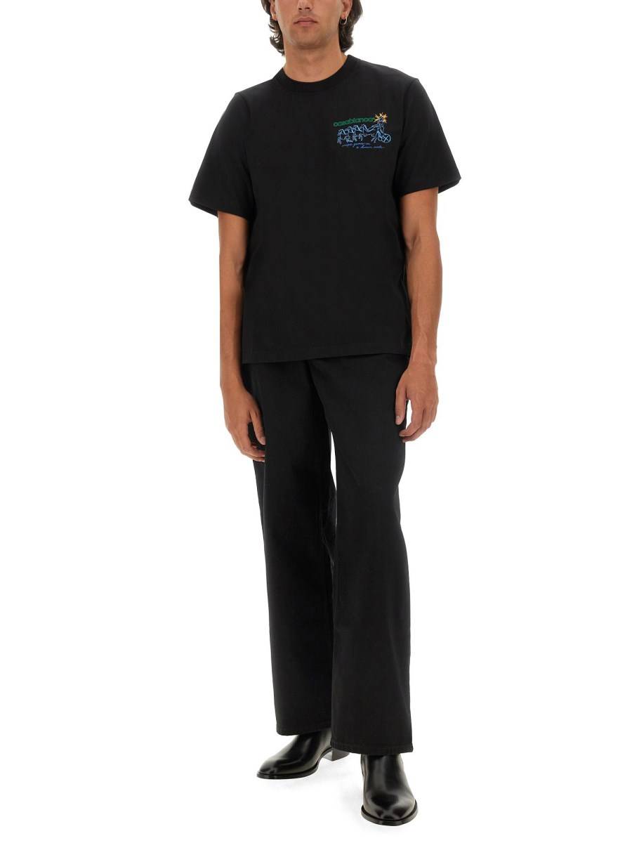 CASABLANCA T-SHIRT CON STAMPA Offerta