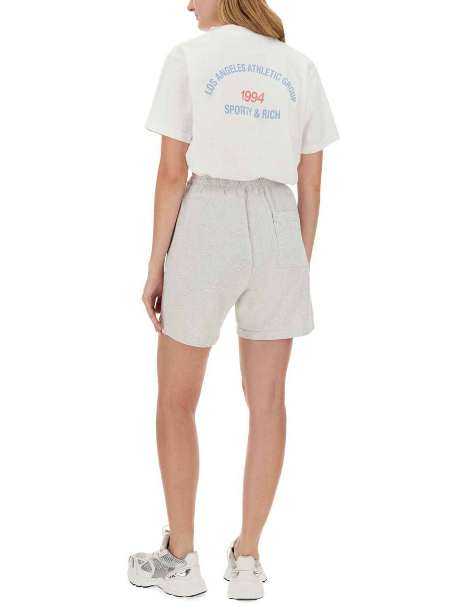 SPORTY&RICH T-SHIRT CON LOGO Spedizione Gratuita