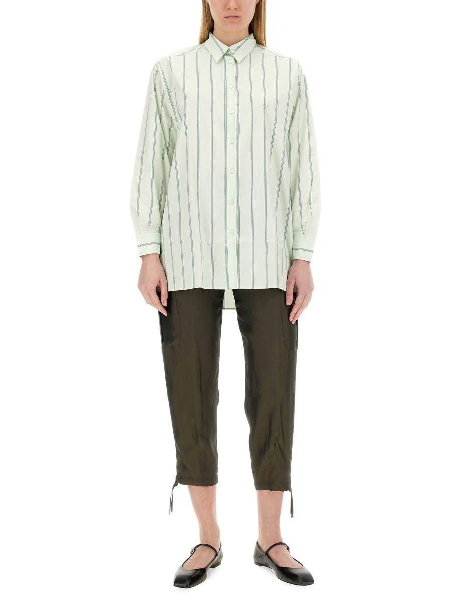 ASPESI CAMICIA A RIGHE IN COTONE Moda