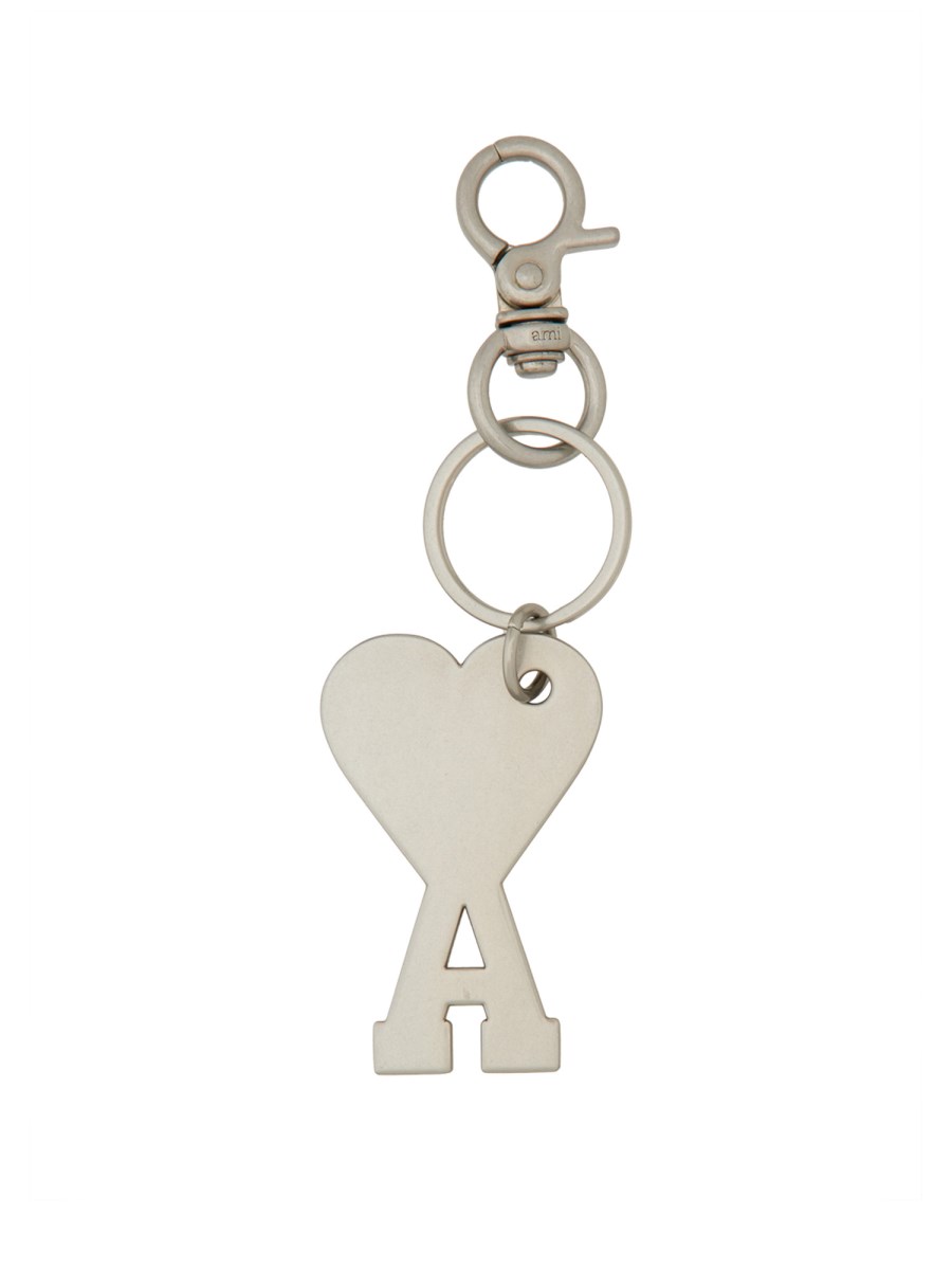 AMI PARIS PORTACHIAVI CON LOGO Offerta