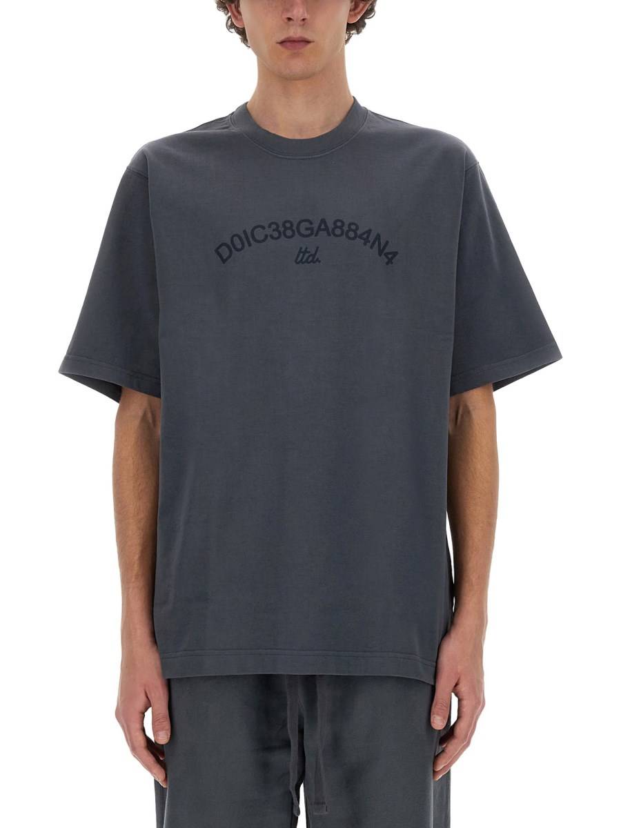DOLCE & GABBANA T-SHIRT CON LOGO 2025