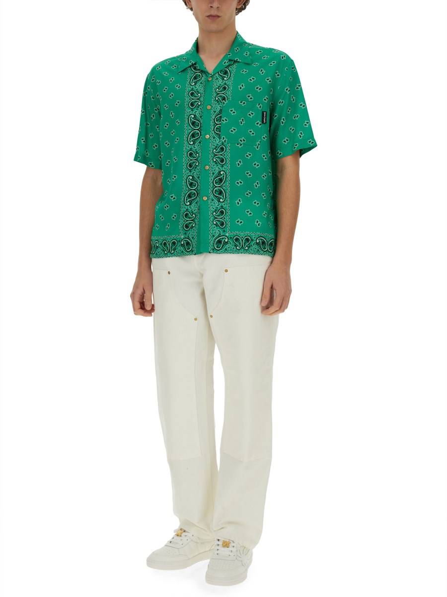 PALM ANGELS CAMICIA PAISLEY Soddisfazione Garantita