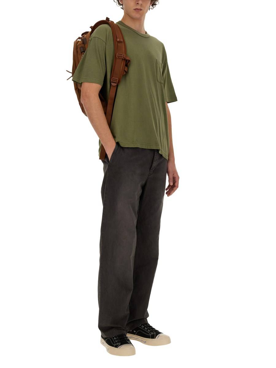 VISVIM T-SHIRT IN COTONE E SETA Convenienza