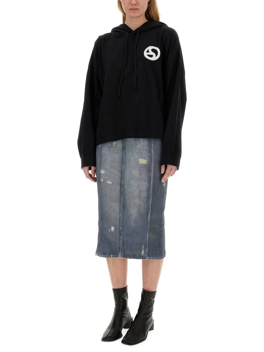 ACNE STUDIOS FELPA CON CAPPUCCIO Vendita Economica