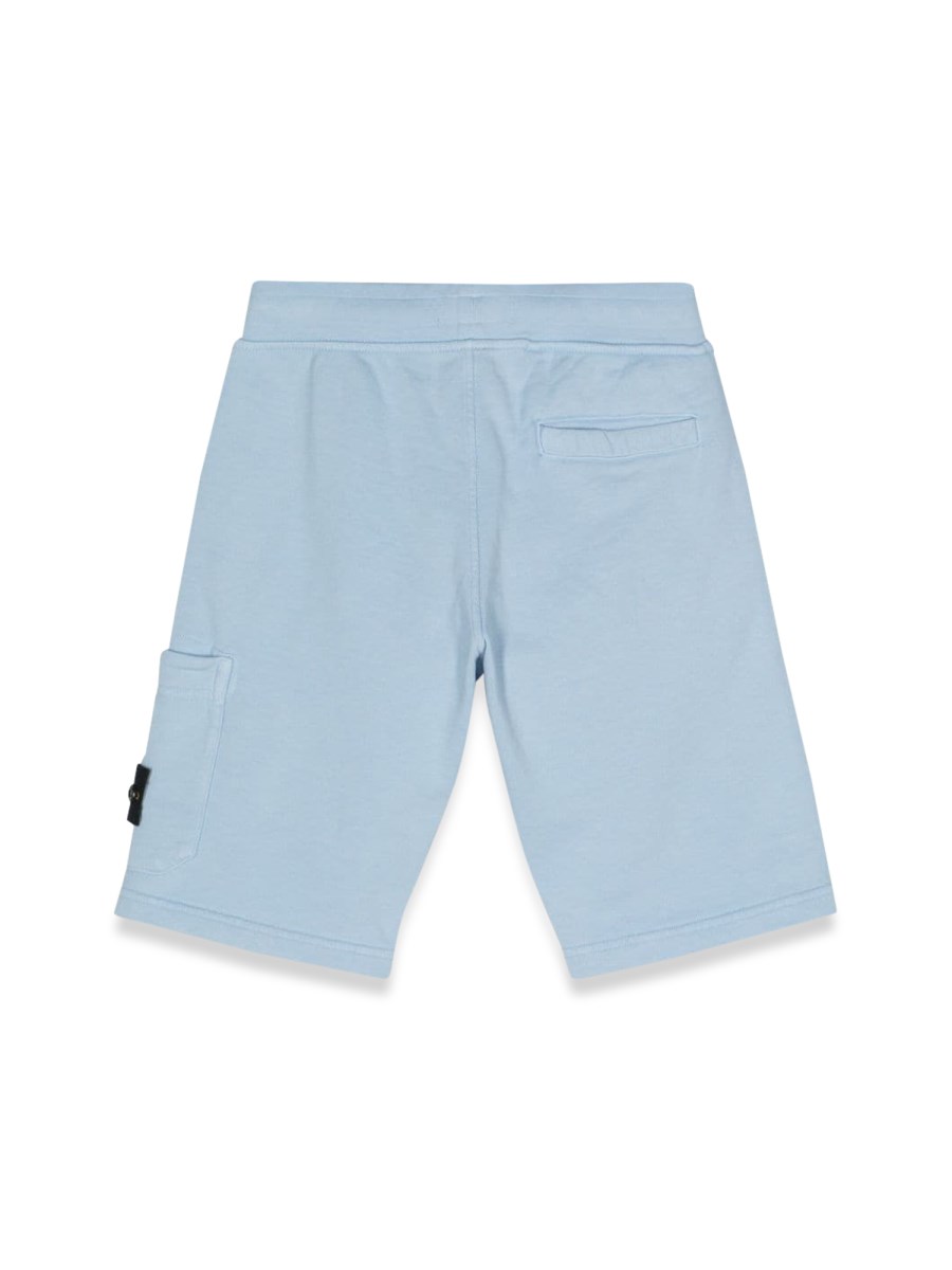 STONE ISLAND felpa bermuda - blue Shopping Online