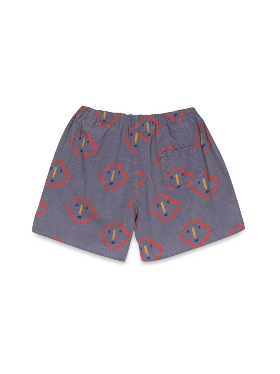 BOBO CHOSES masks all over woven shorts I Più Venduti