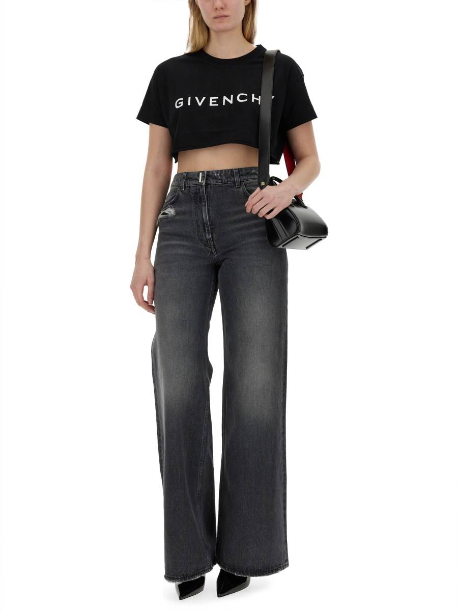 GIVENCHY T-SHIRT IN JERSEY DI COTONE CON LOGO Qualità