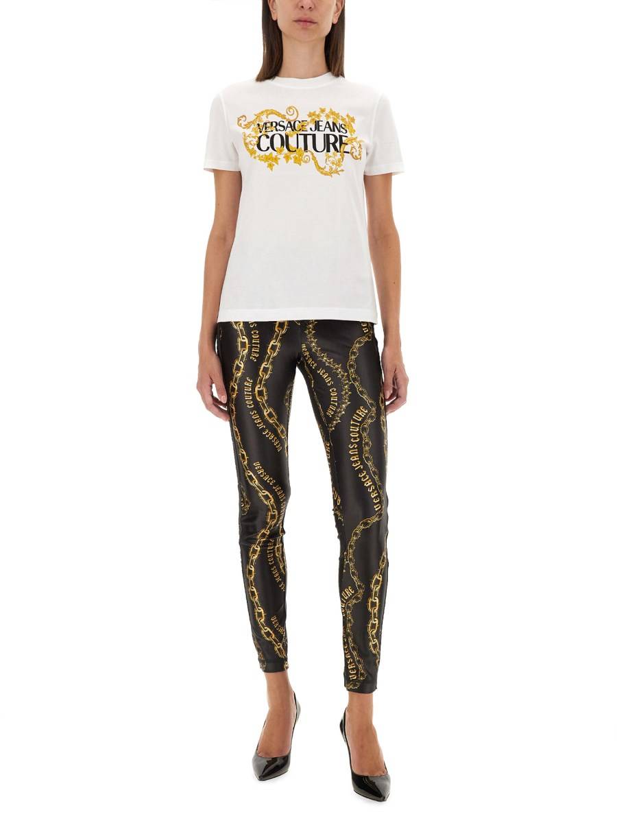 VERSACE JEANS COUTURE T-SHIRT CON LOGO Shopping Online