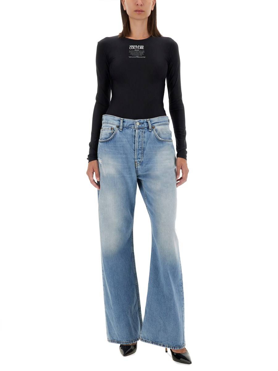 VERSACE JEANS COUTURE BODY CON LOGO Sottocosto