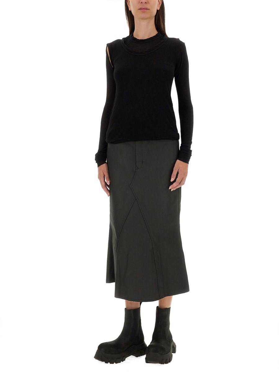 RICK OWENS GONNA IN DENIM Italy