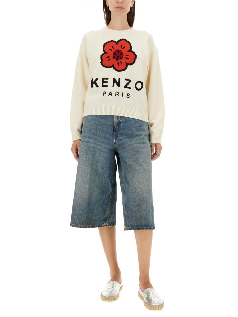 KENZO FELPA DI LANA BOKE FLOWER Moda