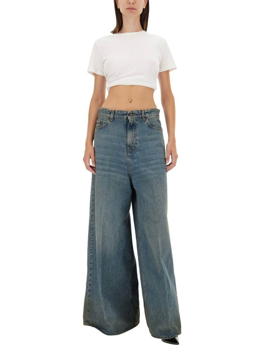 HAIKURE JEANS BIG BETHANY IN DENIM DI COTONE 2025