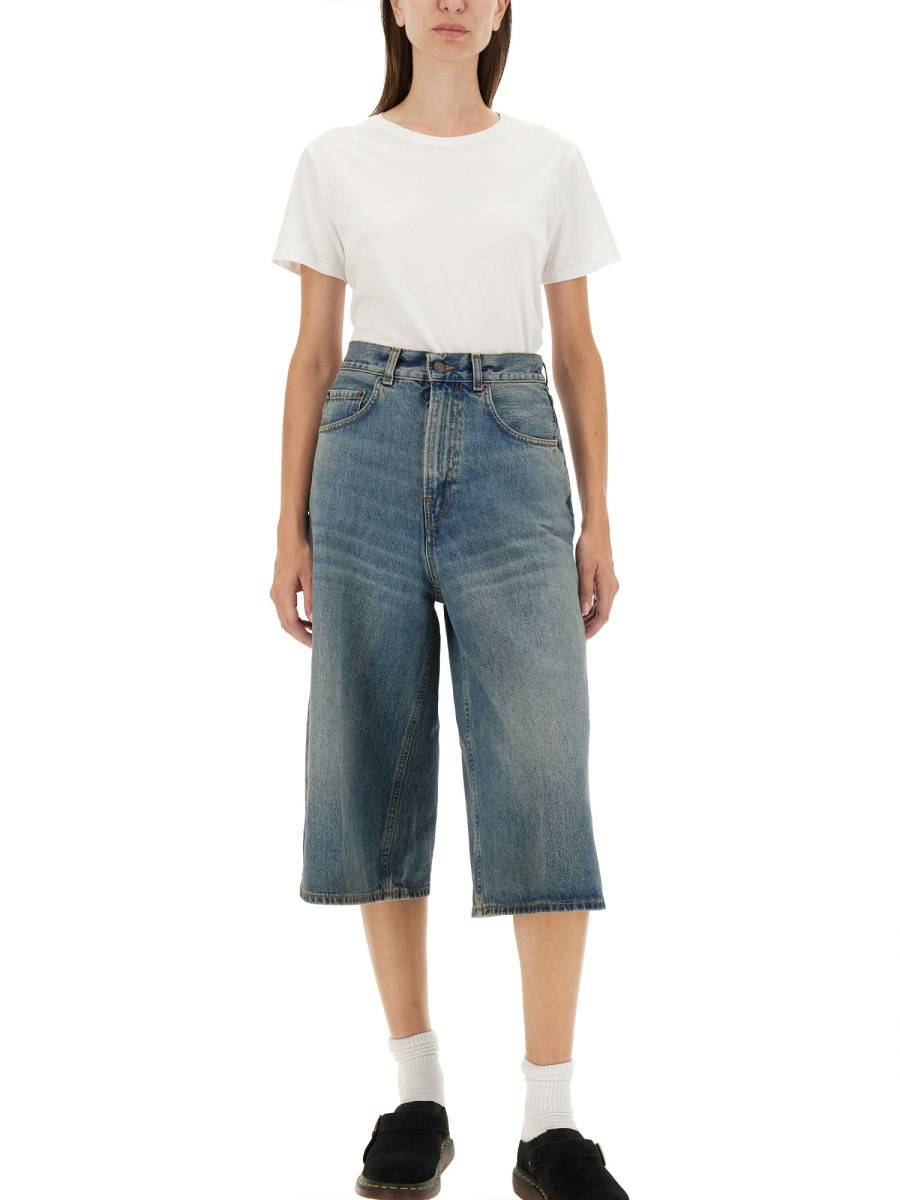HAIKURE BERMUDA BELLE IN DENIM DI COTONE Italy