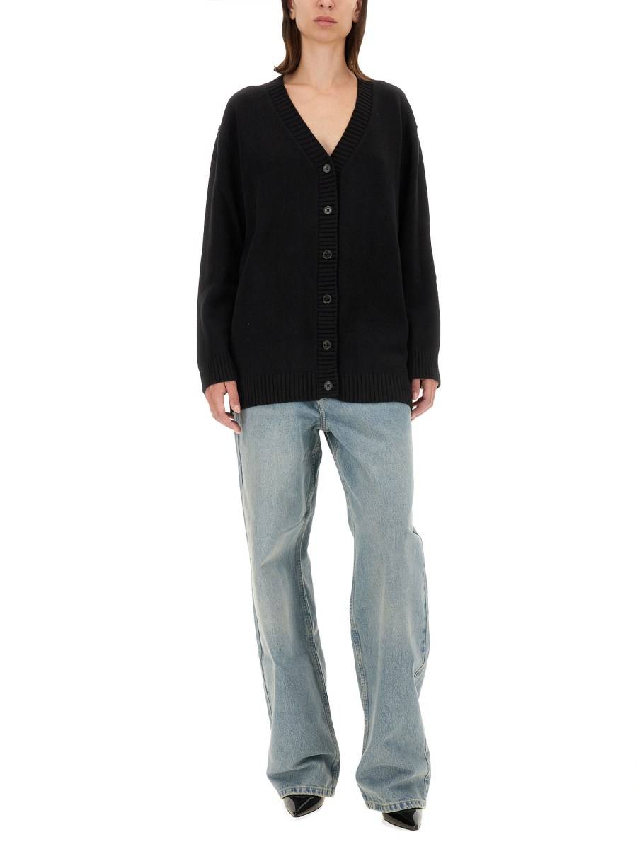 MOSCHINO JEANS CARDIGNA IN MAGLIA Qualità