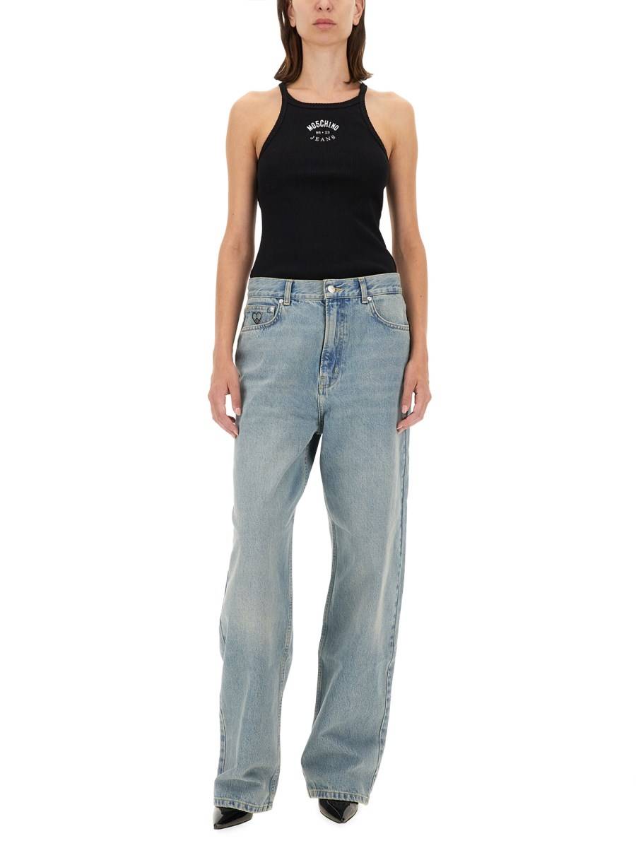 MOSCHINO JEANS PANTALONE IN DENIM Soddisfazione Garantita
