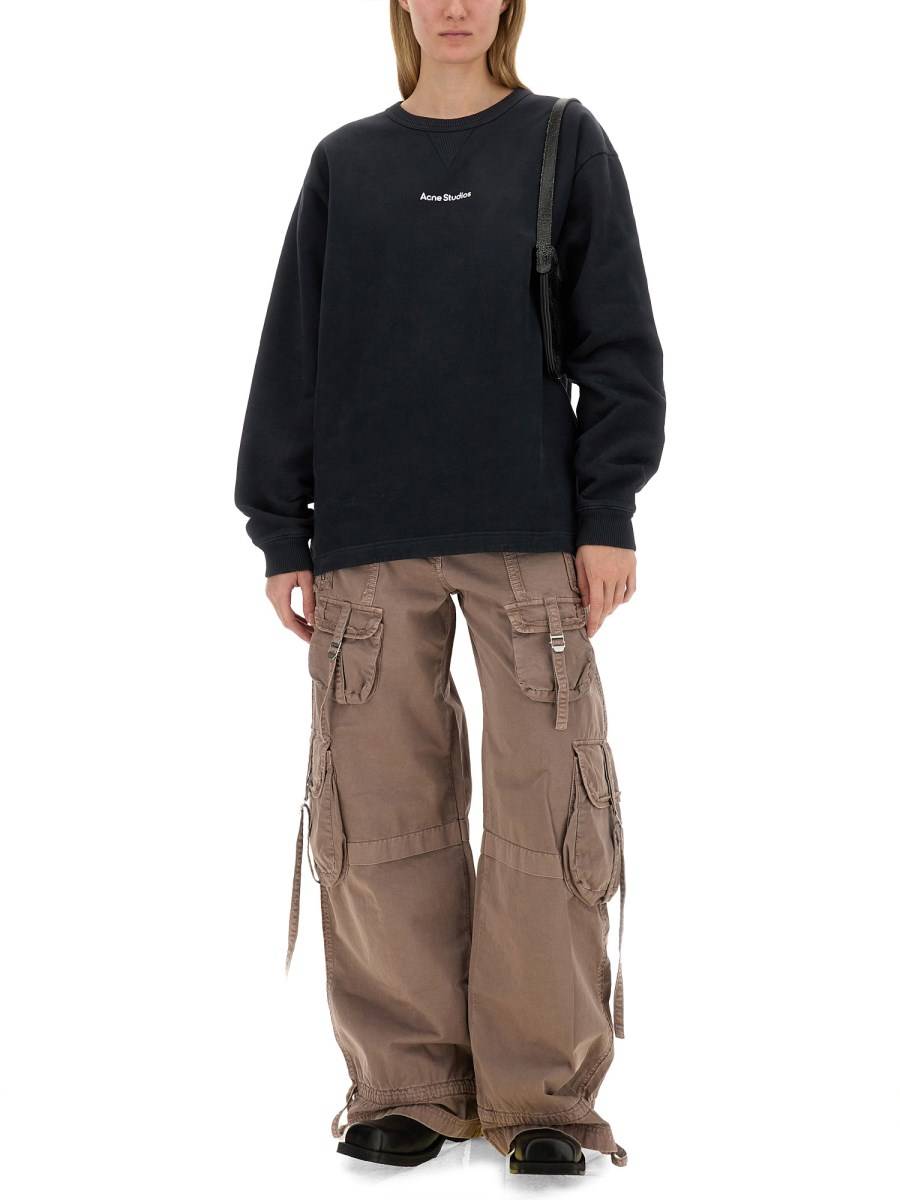 ACNE STUDIOS FELPA CON LOGO Qualità Garantita