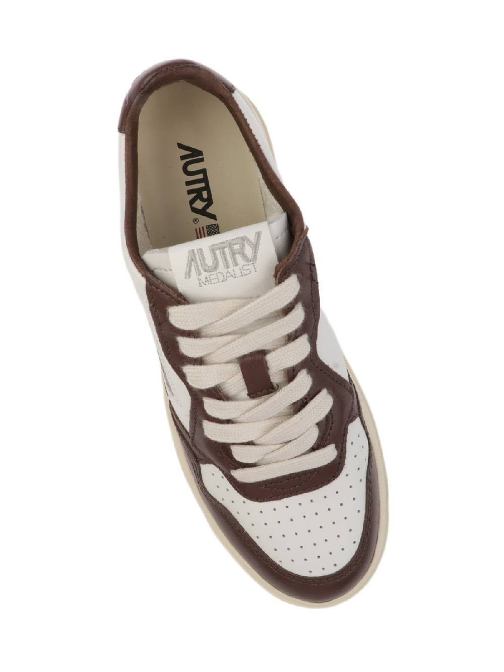 AUTRY Sneakers Donna Medalist Low in Pelle Bicolore Negozio