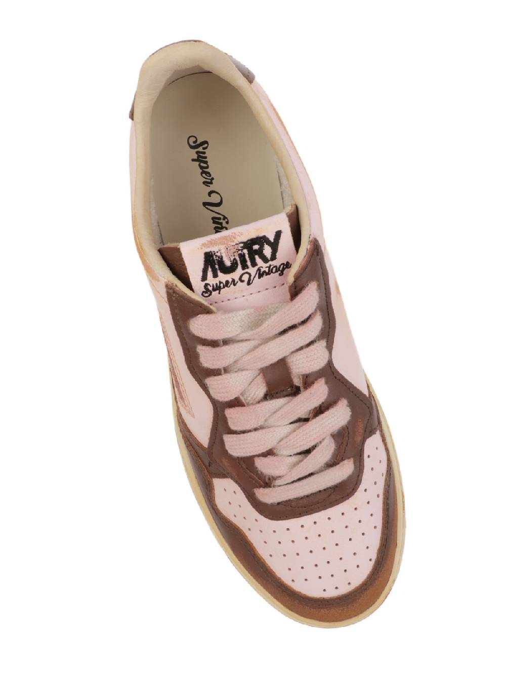 AUTRY Sneakers Donna Super Vintage in Pelle Economico